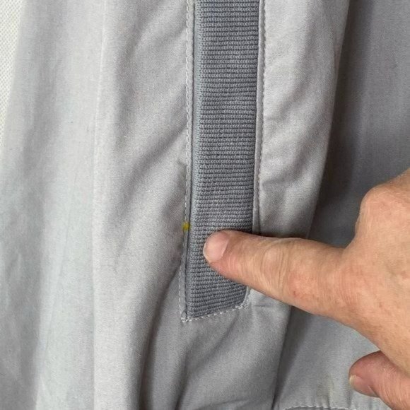 Vintage 80’s Hills shire Farms Octoberfest 86’ mens light jacket gray Large L - Picture 5 of 15
